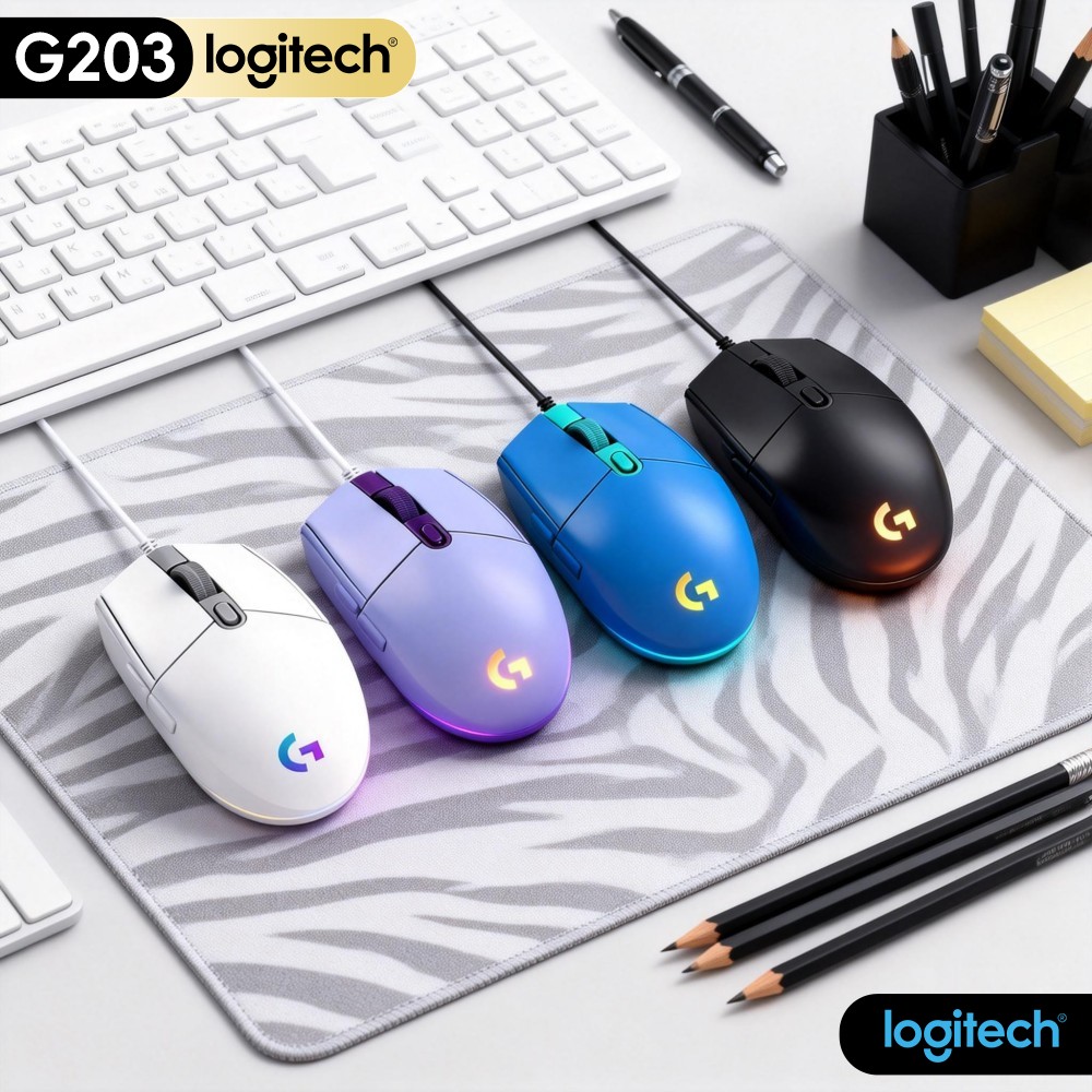 Pc Gaming Optimization - Logitech G203 Wired Gaming Mouse Optimized