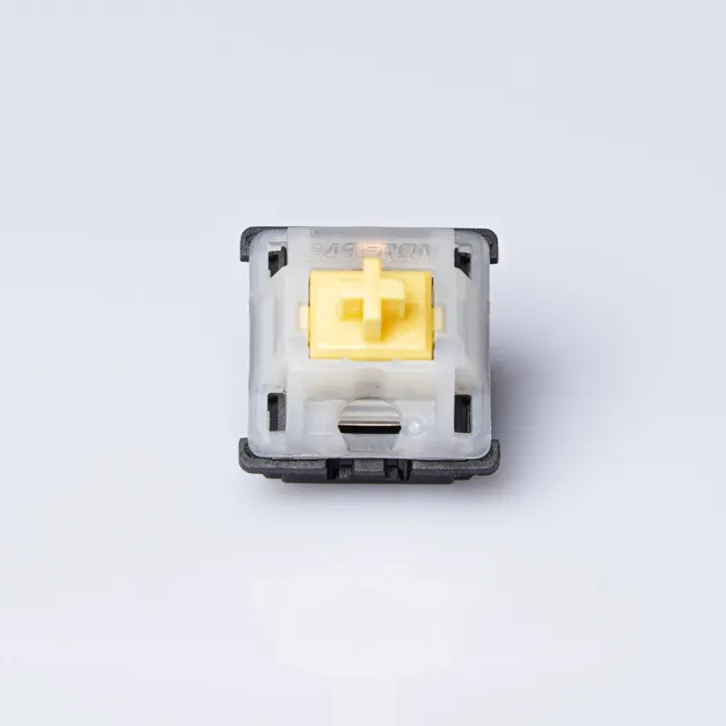 Gateron Milky Top Black Bottom - Pc Gaming Yellow recension och pris