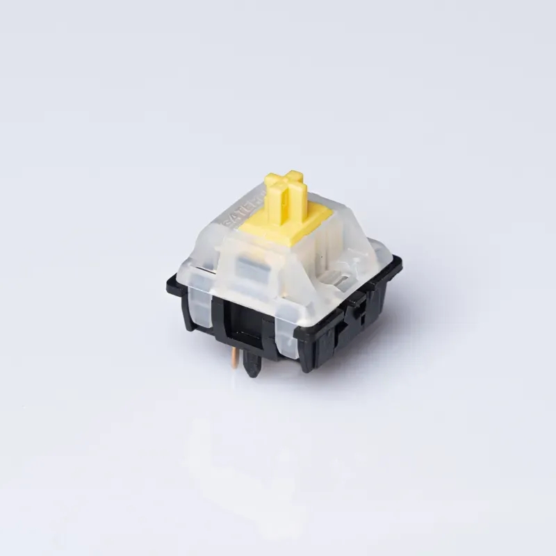 Gateron Milky Top Black Bottom - Pc Gaming Yellow recension och pris