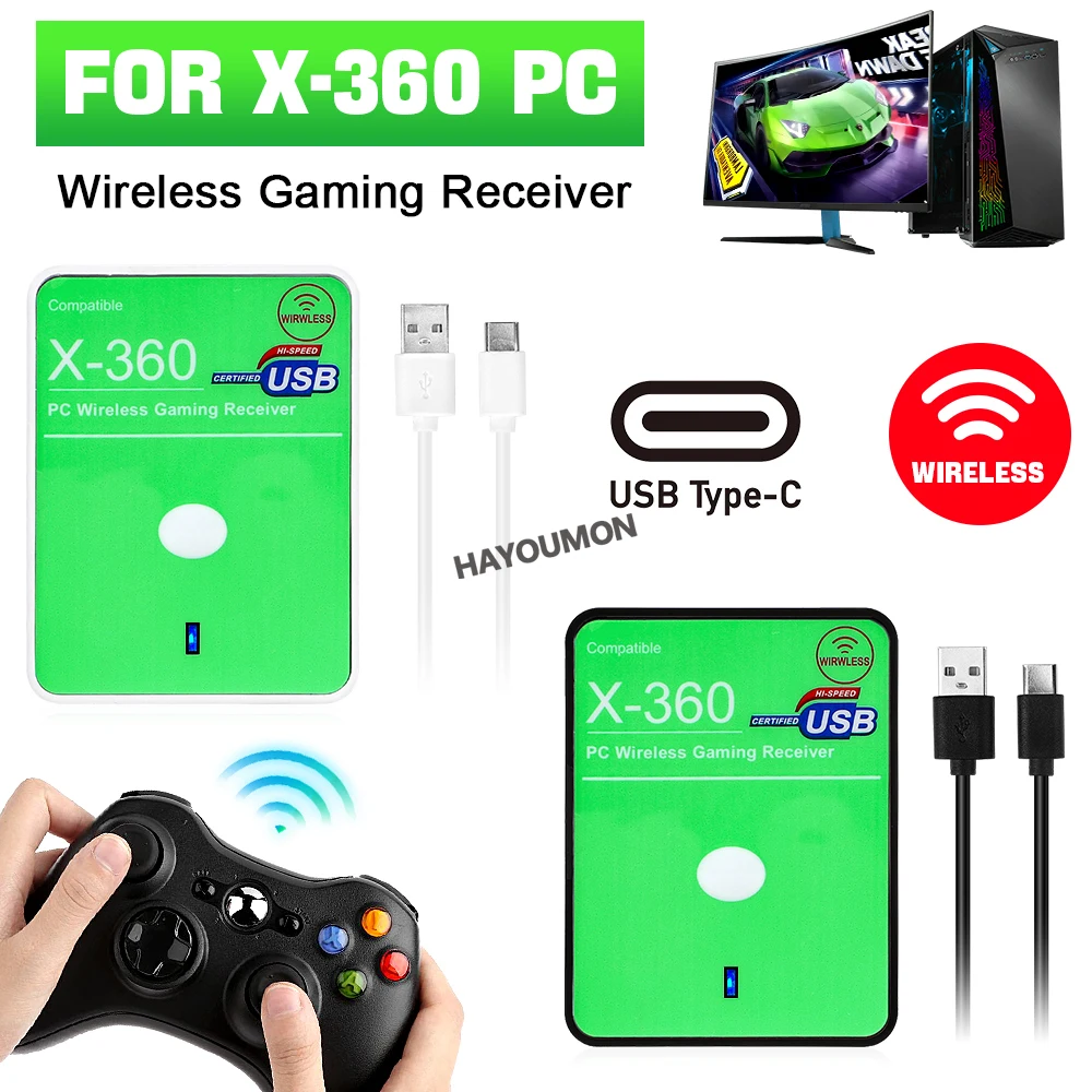 Wireless Gaming Receiver USB C - Pc Gaming Windows 7 recension och pris
