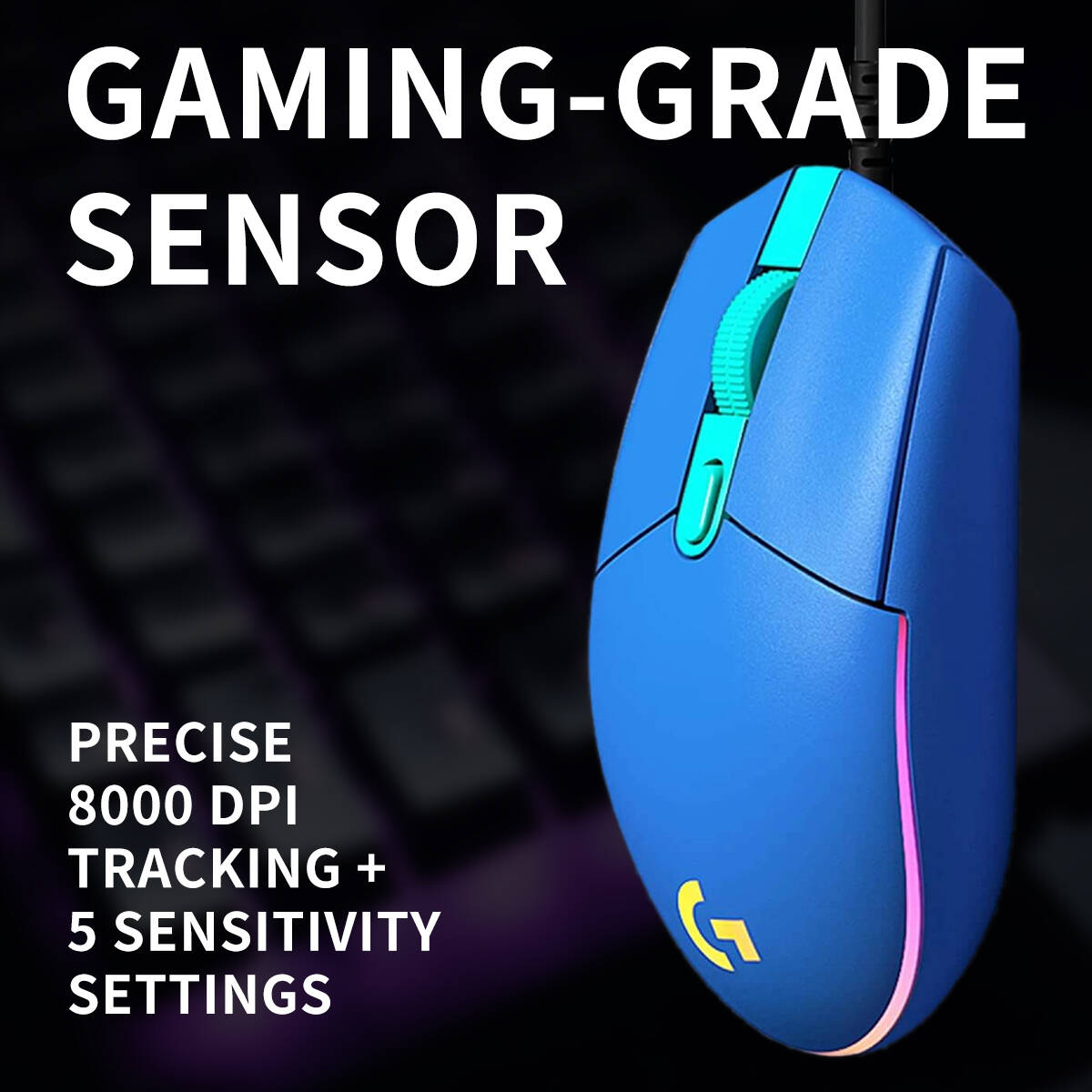 Logitech G203 Wired Gaming Mou - Pc Gaming Optimization recension och pris