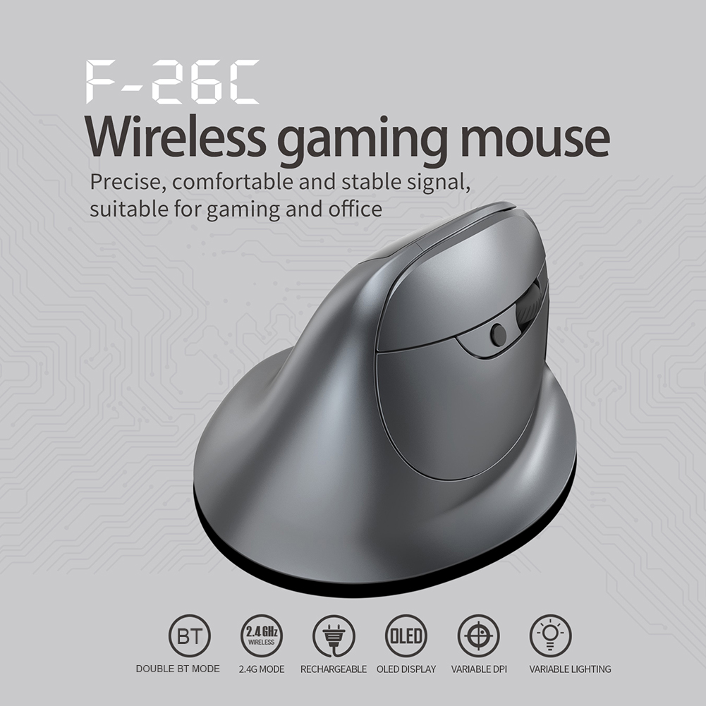 F-26C Vertical Gamer Mice Ergo - Pc Gaming Optimization recension och pris