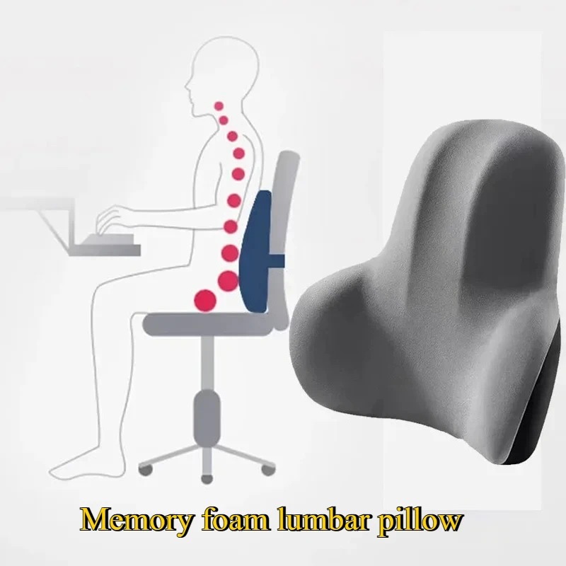 2025 Upgraded Orthopedic Memor - Gaming Chair Lumbar Pillow recension och pris