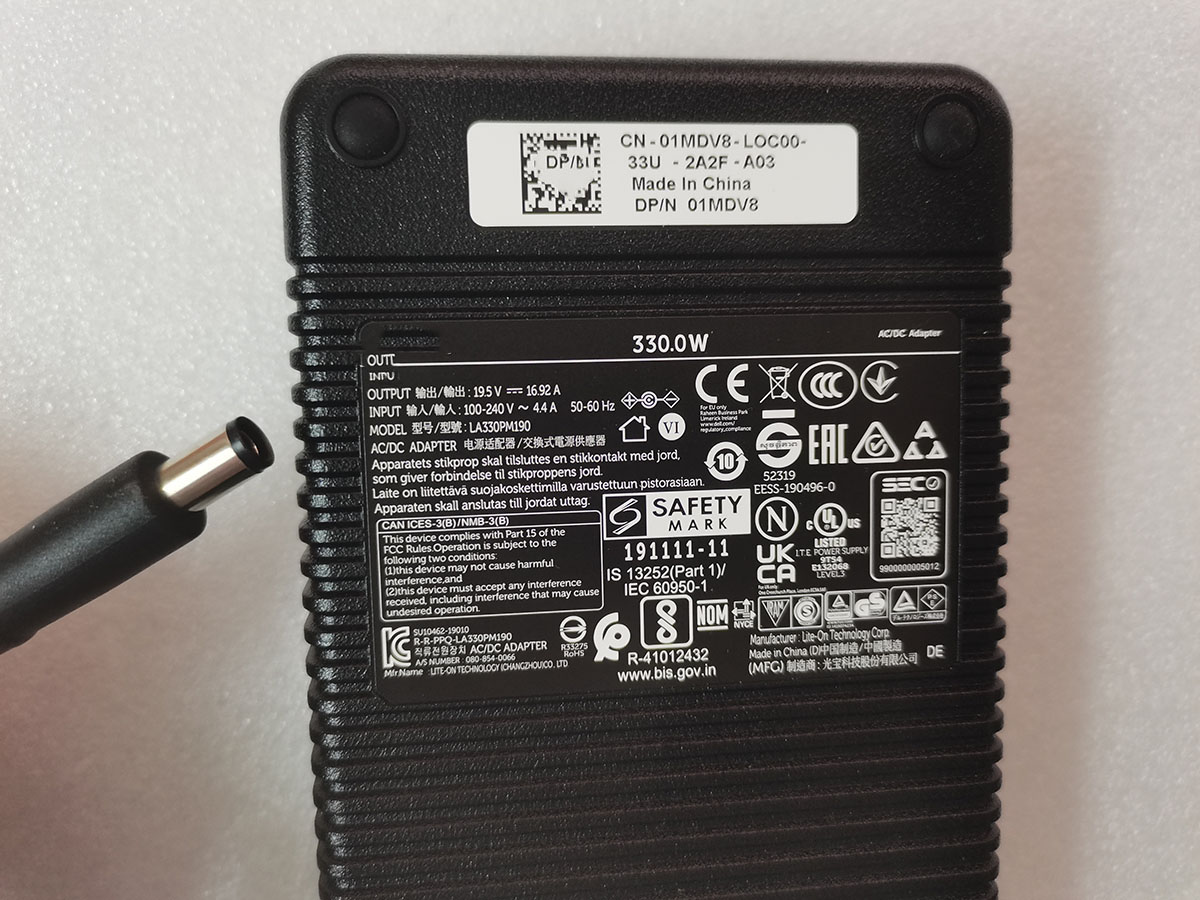 NEW Genuine 330W 19.5V 16.92A  - Pc Gaming Dell Alienware recension och pris