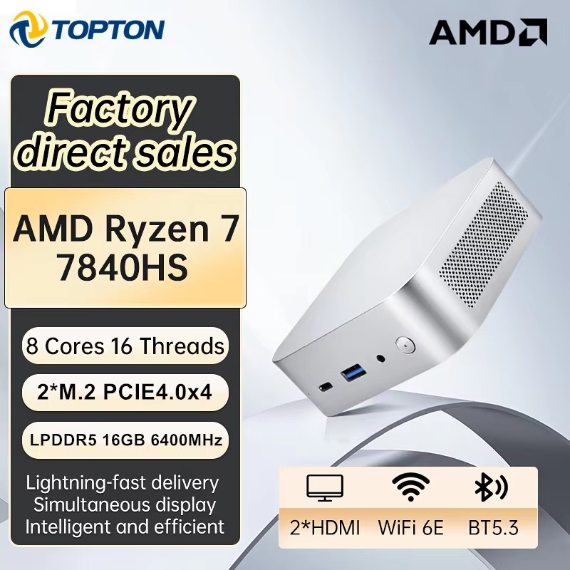 Topton Portable Gaming Mini PC - Pc Gaming Windows 7 recension och pris