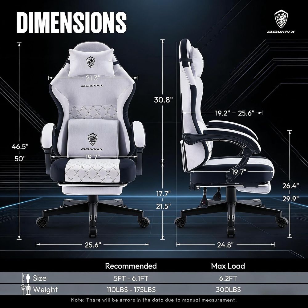 Gaming Chair with ket Spring C - Gaming Chair Lumbar Pillow recension och pris