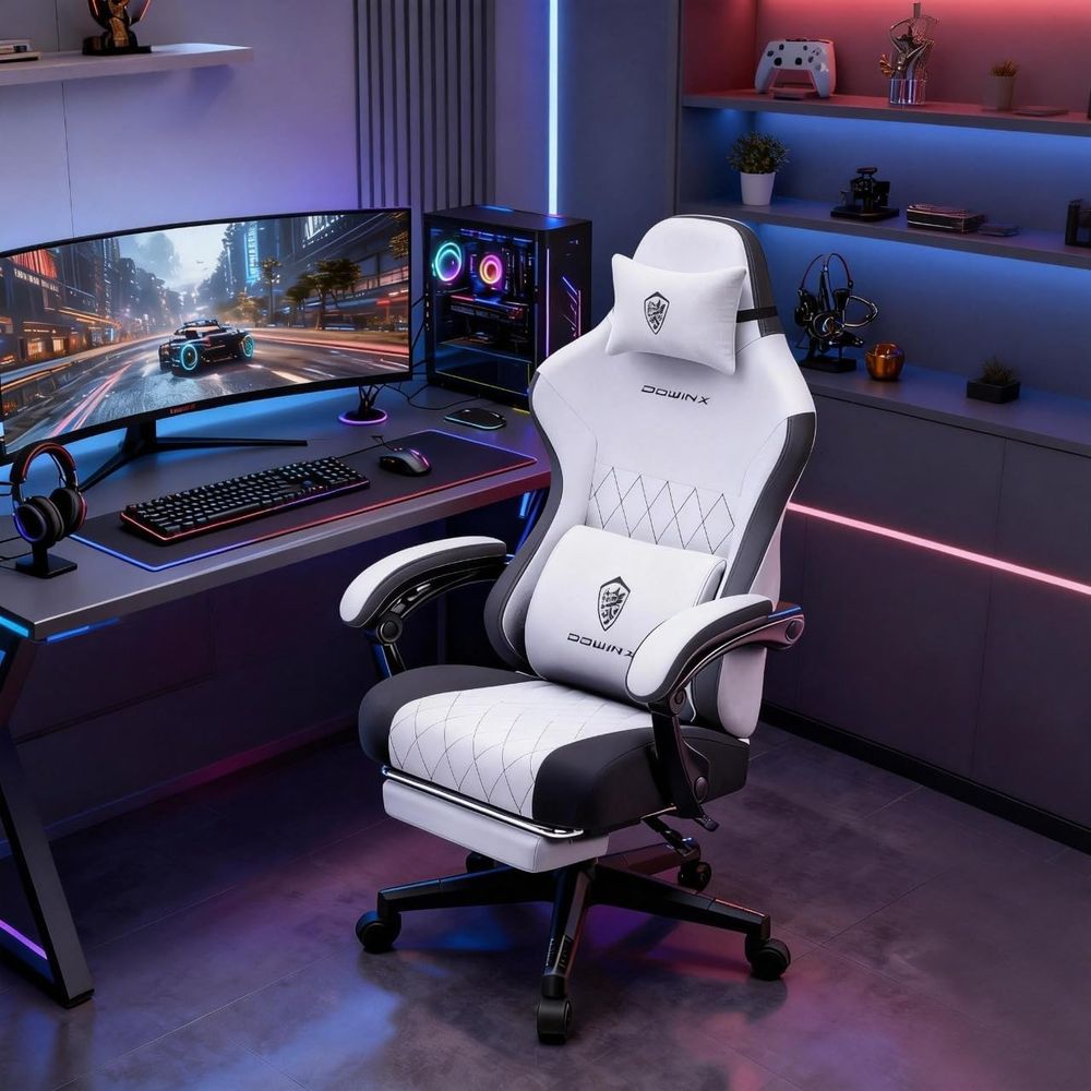 Gaming Chair with ket Spring C - Gaming Chair Lumbar Pillow recension och pris