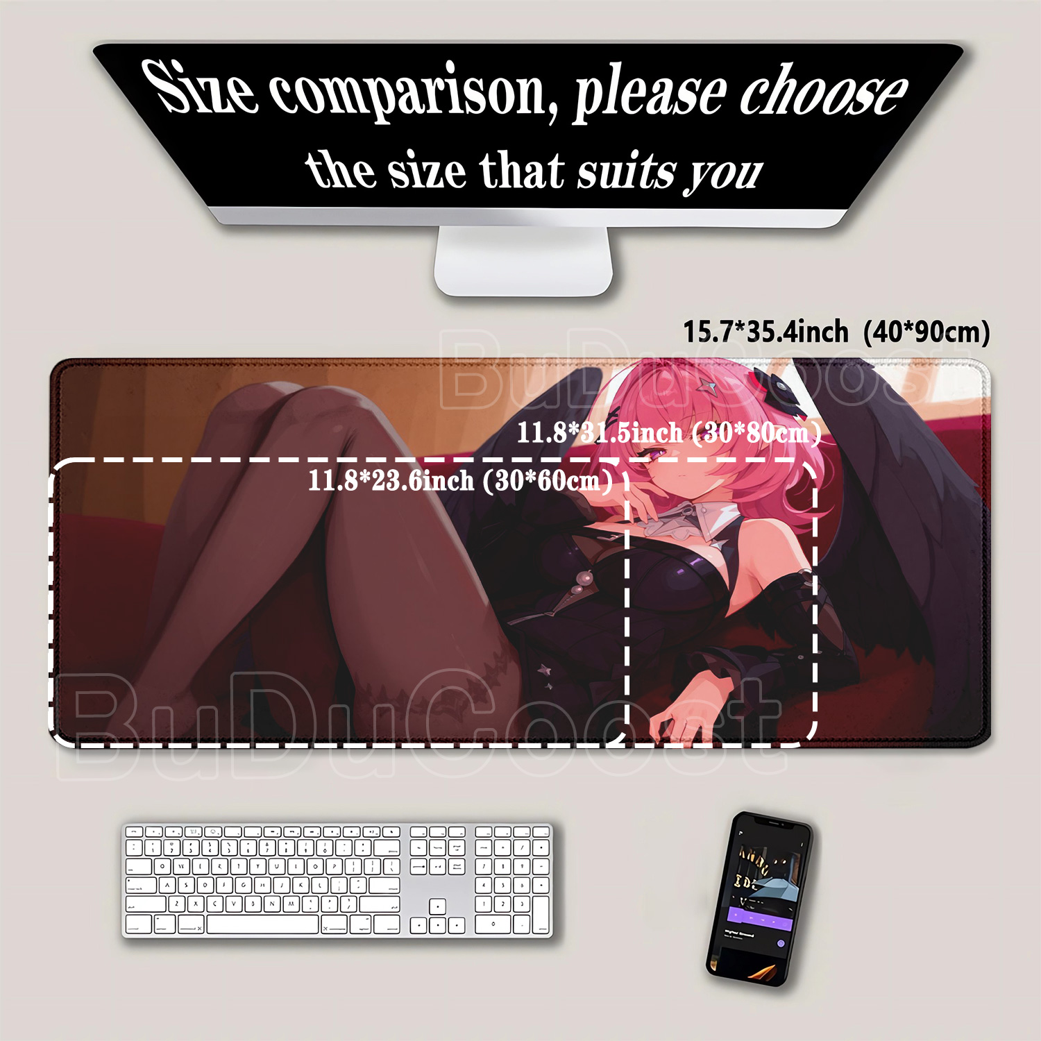 Mousepad HD Printing New Remie - Pc Gaming Girl recension och pris
