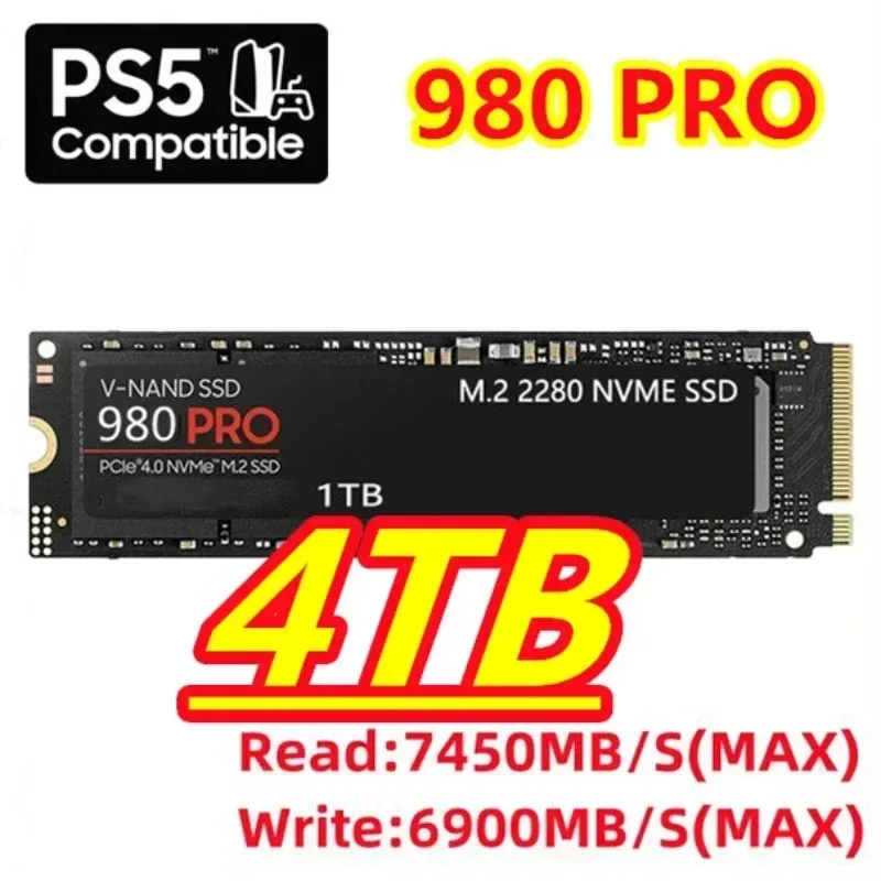 Original 980Pro NVMe M.2 SSD 1 - Pc Gaming Vs Ps5 recension och pris