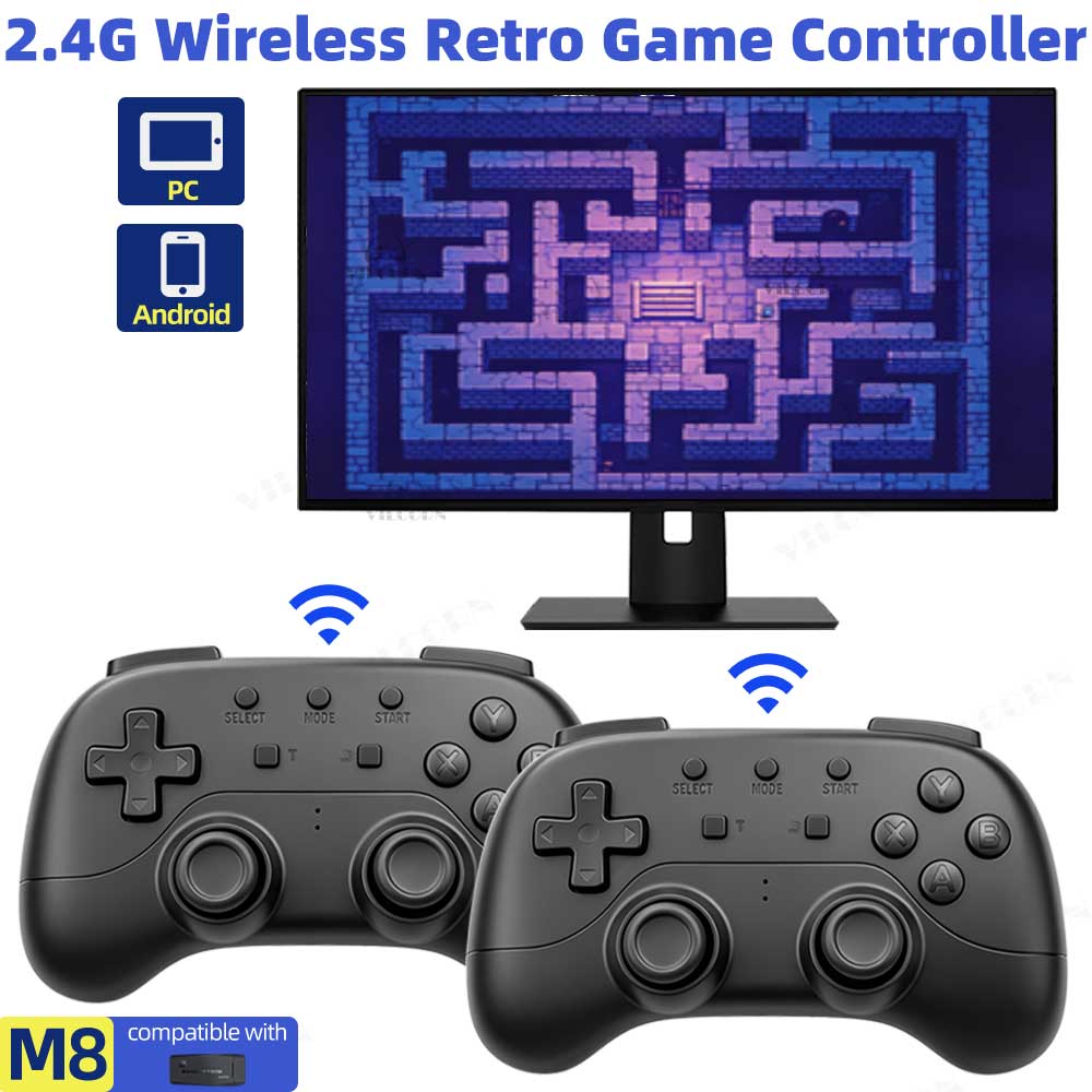 2.4G Wireless Gamepad No Delay - Android Gaming Emulator Pc recension och pris