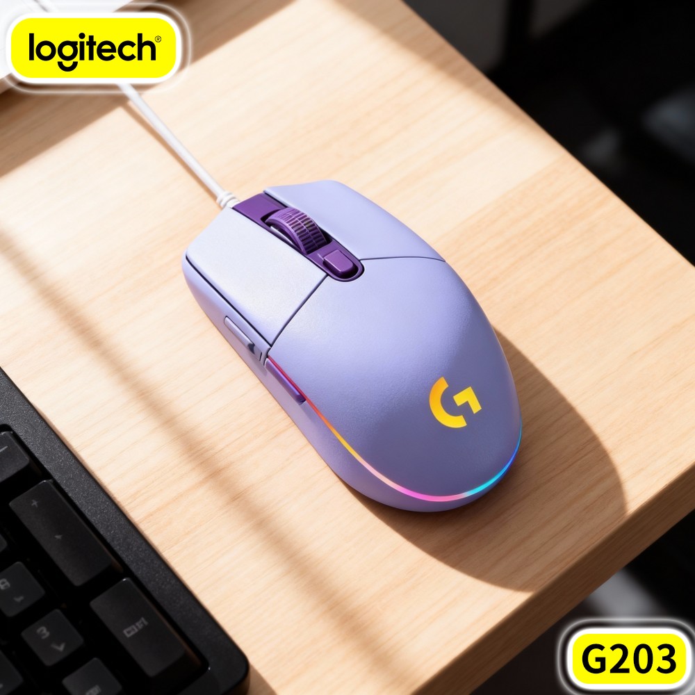Logitech G203 Wired Gaming Mou - Pc Gaming Optimization recension och pris