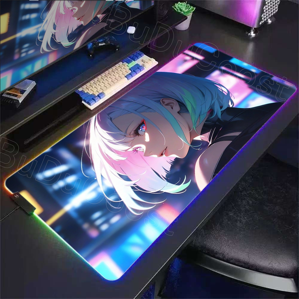 HD Anime Girl Mouse Pad RGB De - Pc Gaming Girl recension och pris