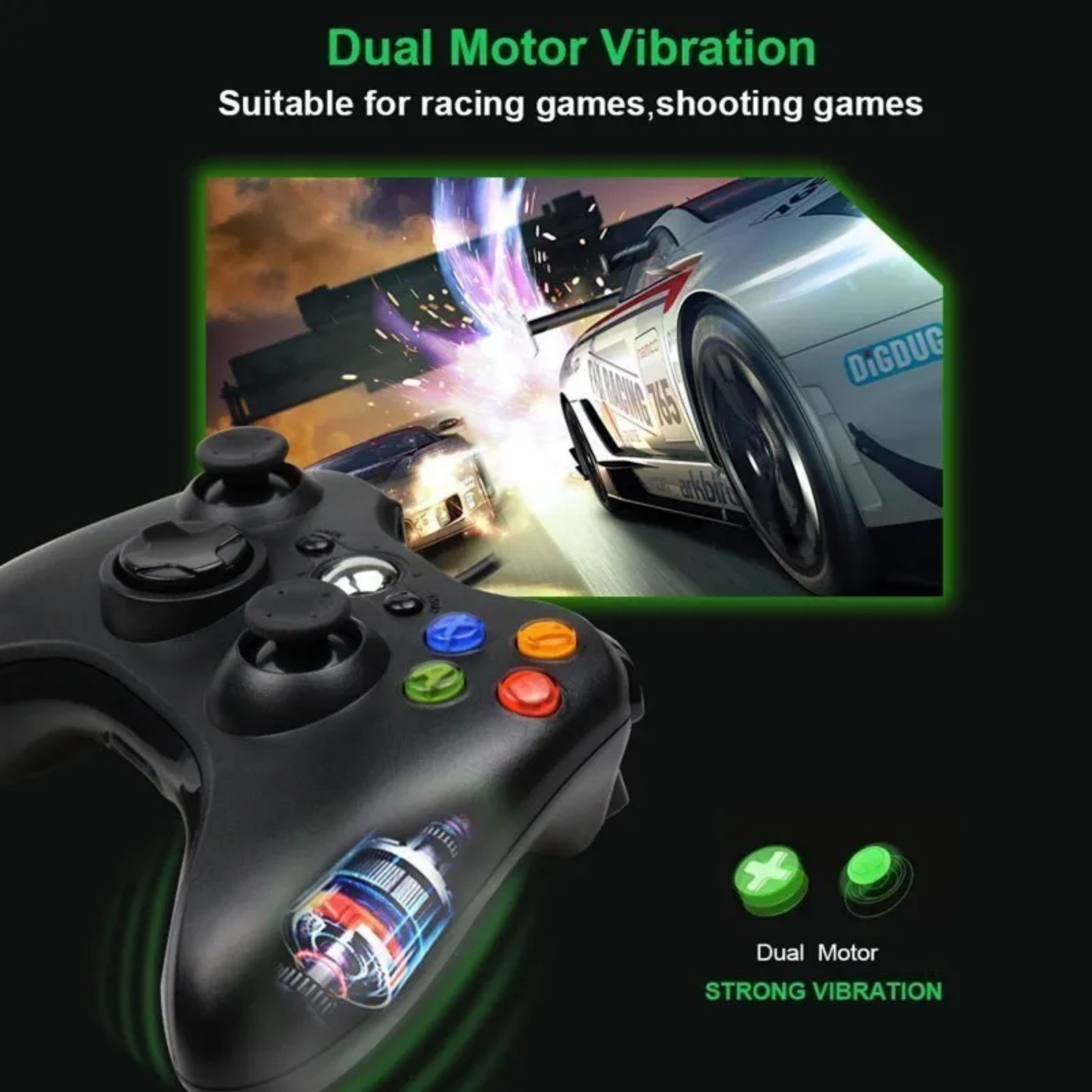 GAMROMBO Game Controller For X - Pc Gaming Windows 7 recension och pris
