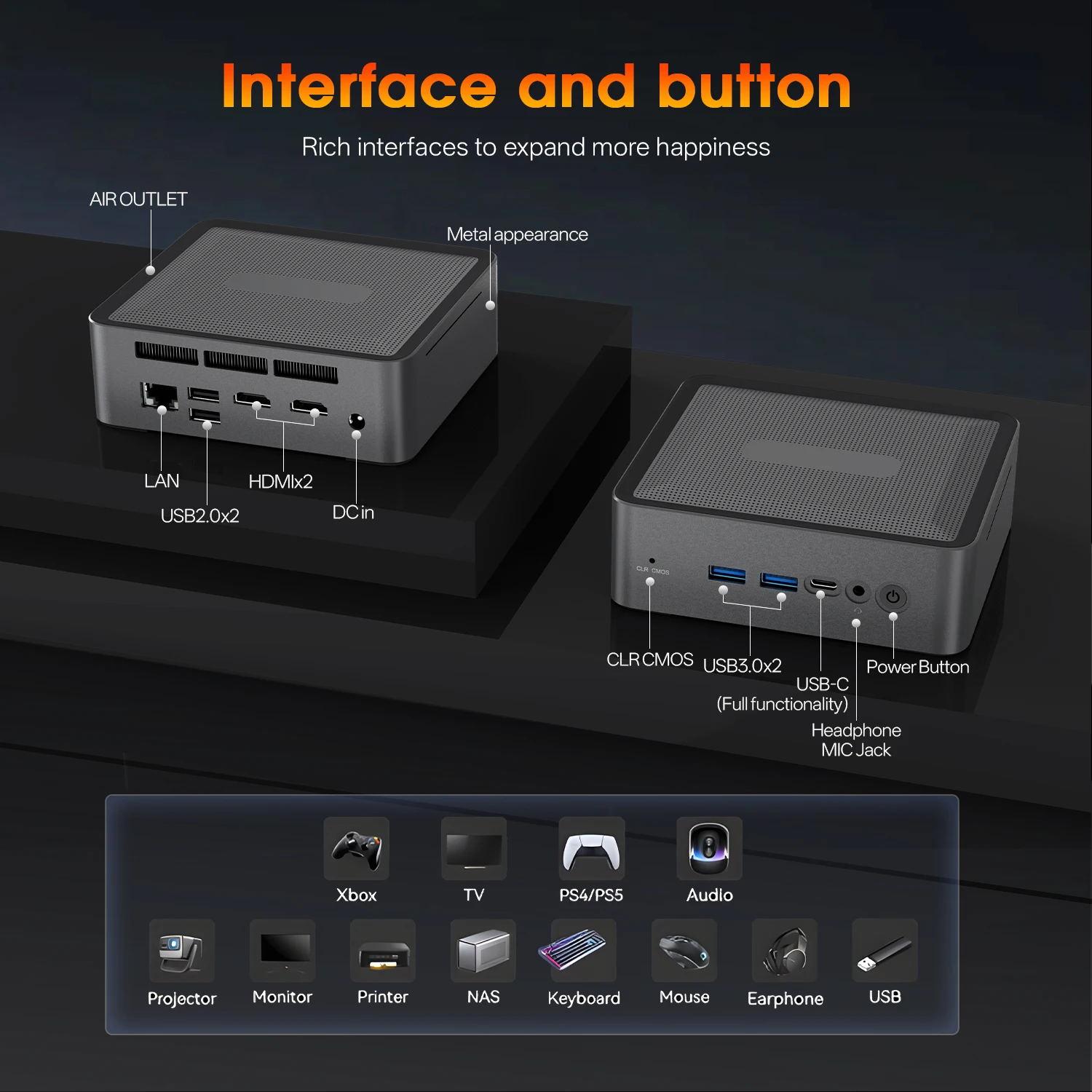 Mini PC U58 Ryzen 7 5825U WIFI - Pc Gaming Windows 7 recension och pris